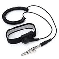 STREBITO Anti Static Wrist Strap, 11" Antistatic Wrist Band Grounding Bracelet ESD Wrist Strap Adjustable wristband with Alligator Clip, Extra Long Cord for PC Computer Building Electronics Repair