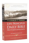 NASB, The Charles F. Stanley Life Principles Daily Bible, Paperback, 1995 Text: Holy Bible, New American Standard Bible