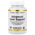 California Gold Nutrition, Advanced Liver Support with Milk Thistle Extract, L-Glutathione, Alpha Lipoic Acid, and Grape Seed Extract, 90 Veggie Capsules
