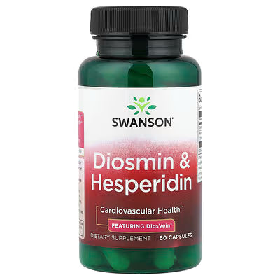 Swanson Vitamins, Diosmin & Hesperidin, 60 Capsules