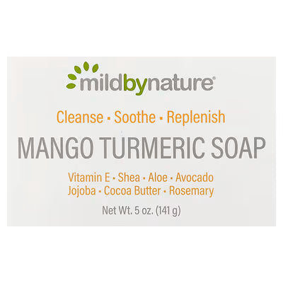Mild By Nature, Bar Soap, Mango Turmeric, 5 oz (141 g)
