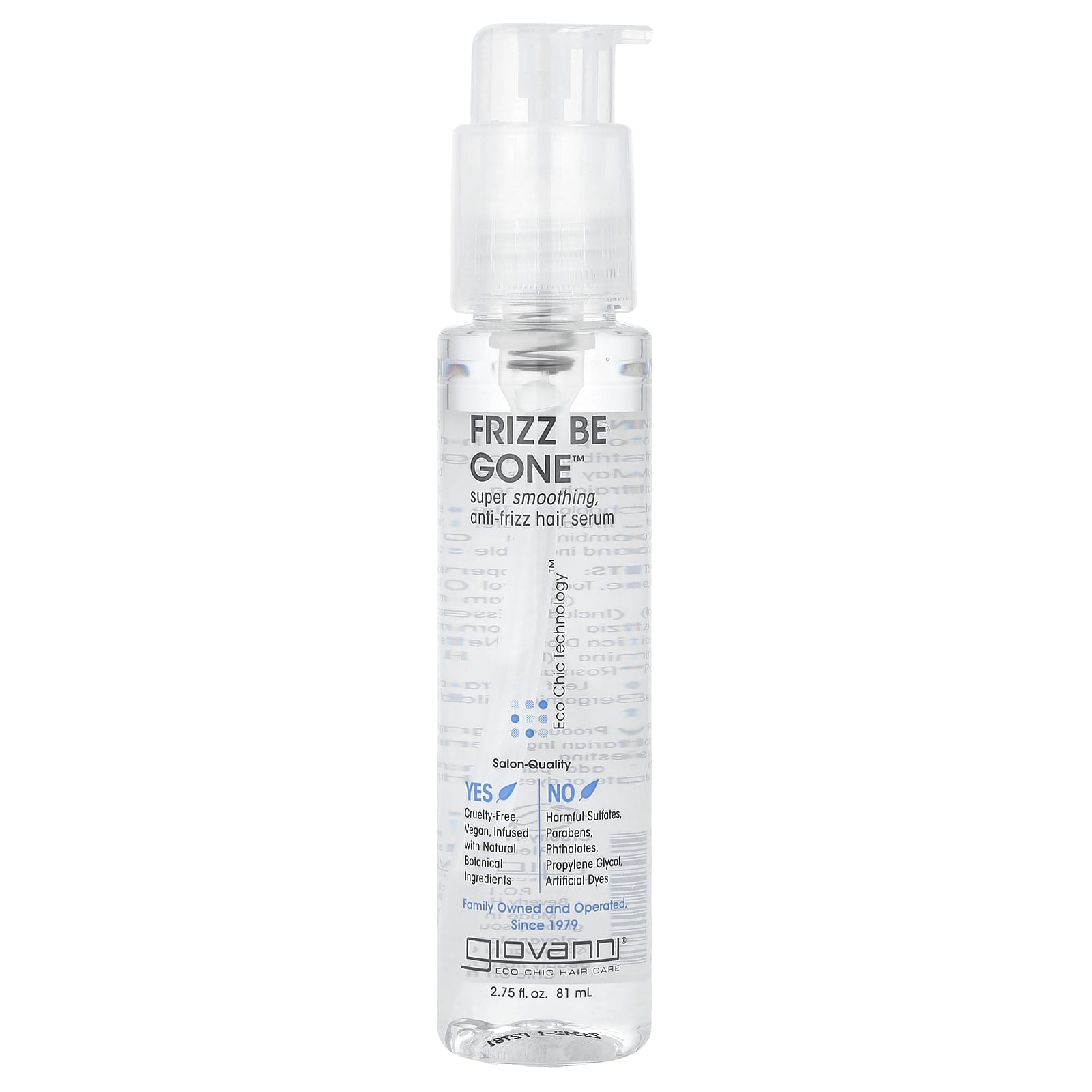 Frizz Be Gone™, Super Smoothing, Anti-Frizz Hair Serum, 2.75 fl oz (81 ml)