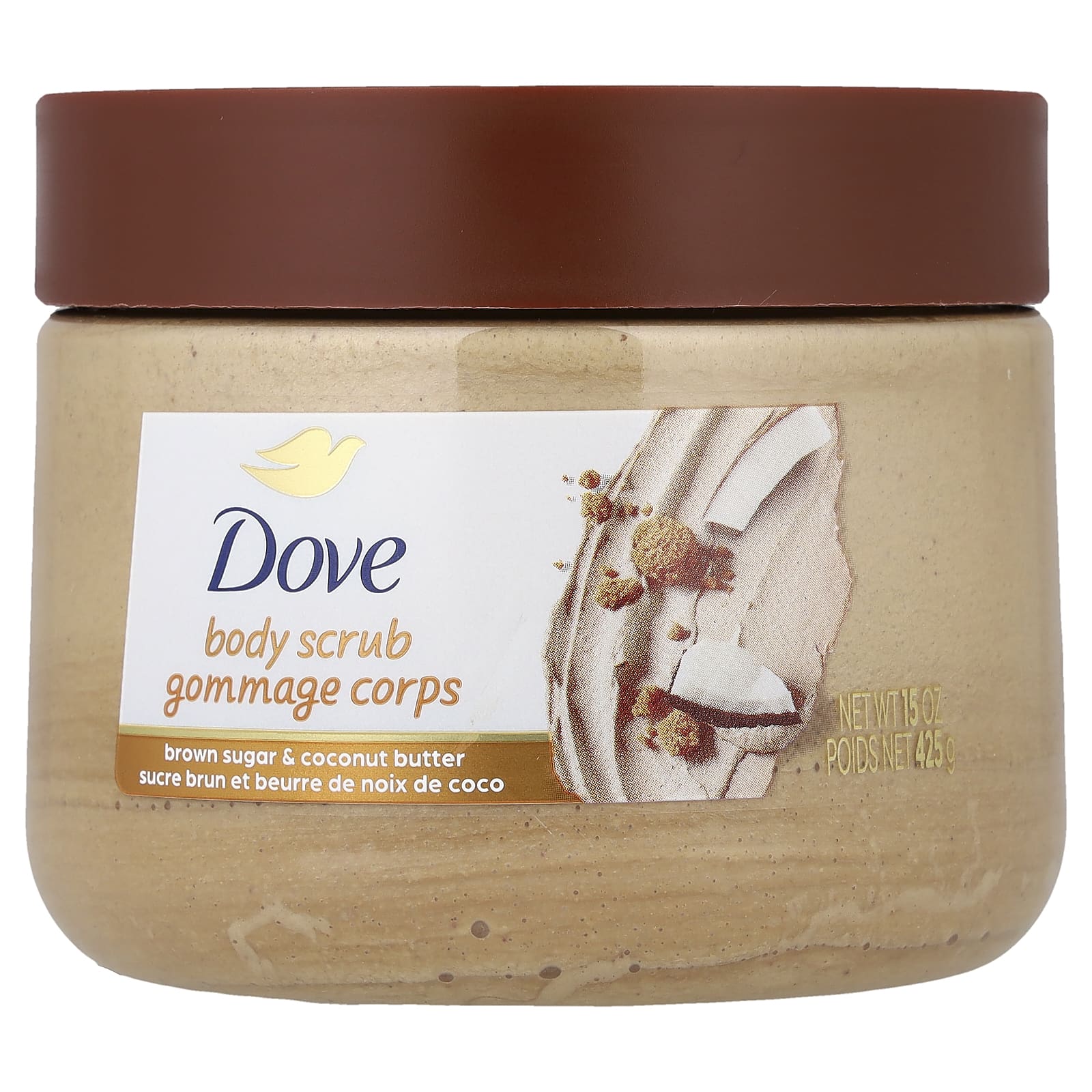 Body Scrub, Brown Sugar & Coconut Butter, 15 oz (425 g)