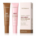 Dr. Shatocrz Day & Night Eye Cream - for Eye Bags,Dark Circles and Puffiness, Brightening and Tightening Retinol Cream Set for Firming, Revitalizing & Smooths Wrinkles, 2 Pieces