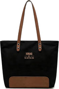 Tote Bag,Handbag for Women,Canvas With Zipper Handbag,Multiple Pockets, Perfect for Office Commute and Casual Shopping