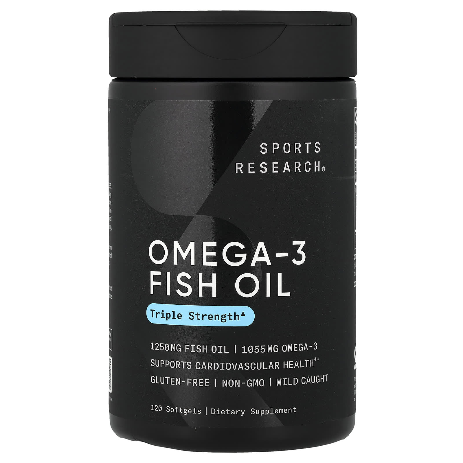 Omega-3 Fish Oil, Triple Strength, 120 Softgels