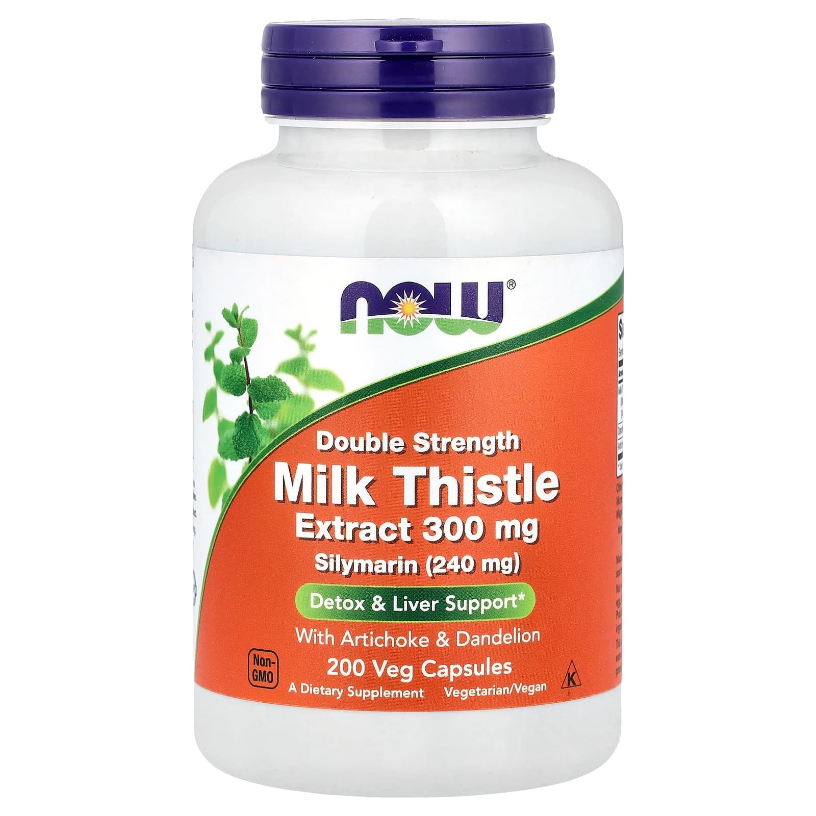 Milk Thistle Extract, 300 mg, 200 Veg Capsule