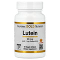 Lutein with Zeaxanthin from Marigold Extract, 60 Veggie Softgels