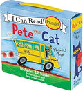 Pete the Cat 12-Book Phonics Fun!: A Box of 12 Mini-Books Featuring Short and Long Vowel Sounds – Expert-Reviewed Beginning Readers for Kids (Ages 3-6) (I Can Read Phonics Fun)