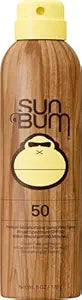 Sun Bum Original SPF 50 Sunscreen Body Spray - Broad Spectrum Moisturizing Sunscreen with Vitamin E - Hawaii 104 Act Compliant (Made without Octinoxate & Oxybenzone) - 6 oz